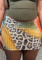 Women Leopard Print Sexy Skirt Women Leopard Print Sexy Skirt