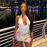 Women Leopard Print Sexy Skirt