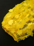 Women Sexy Strapless See-Through Lantern Sleeve Party Cocktail Beading Dress