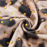Women Leopard Print Sexy Skirt