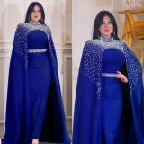 Dubai Muslim Beaded Robe Dress Two Piece Set