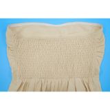 Women's Summer Sexy strapless Solid Color loose Jumpsuit
