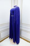Dubai Muslim Beaded Robe Dress Two Piece Set