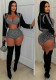Women Sexy Elegant Beaded Three-Piece