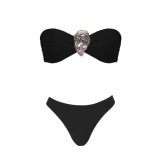Women Sexy Bikini Swimwear  Three-Piece