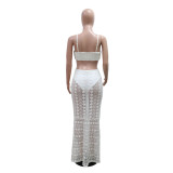 Women Sexy Suspender V-Neck Lace See-Through Bodycon Dress
