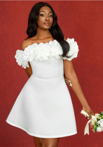 Sweet Off-Shoulder Party Dress Formal A-Line Gown Sweet Off-Shoulder Party Dress Formal A-Line Gown