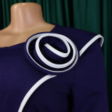 African Elegance Career Bodycon Dress