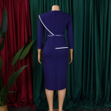 African Elegance Career Bodycon Dress