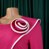 African Elegance Career Bodycon Dress