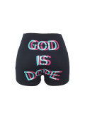 Women printed shorts