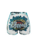 Women printed shorts