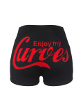 Women printed shorts
