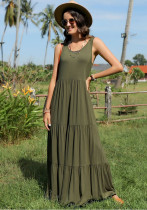 Women Solid Ruffle French Knitting Dress