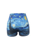 Women printed shorts