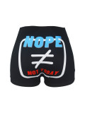 Women printed shorts