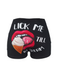 Women printed shorts