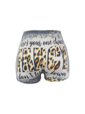 Women printed shorts