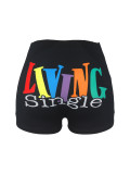 Women printed shorts
