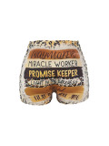 Women printed shorts