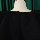 Fashionable Chic and Elegant Ruffled A-line Formal Party & Evening Dress