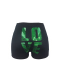 Women printed shorts