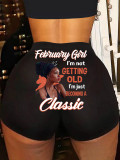 Women printed shorts