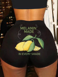 Women printed shorts