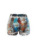Women printed shorts
