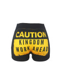 Women printed shorts
