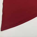 Women Sexy Halter Neck Backless Pile Neck Dress