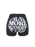 Women printed shorts