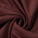 Women Spring Summer Sexy Slash Shoulder Print Top and Cropped Pants Two Piece Set