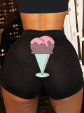 Women printed shorts