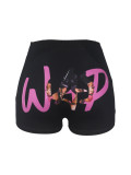 Women printed shorts
