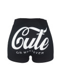 Women printed shorts