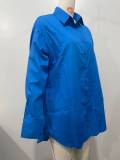 Women Solid Shirt Dress