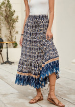Women Print Bohemian Holidays Beach Skirts