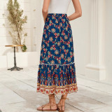 Women Print Bohemian Holidays Beach Skirt