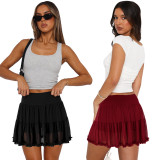 Women Mesh Summer Skirt