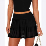 Women Mesh Summer Skirt