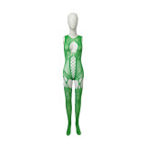Women's Sexy Open Crotch Hollow Lingerie Temptation Net Clothes One piece Bodystockings