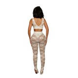 Women's Sexy Lace Two piece Fashion Pants Set