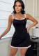 Women Sexy Lace Strap Dress