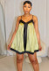 Women Elegant Sexy Strapless V-Neck Patchwork Contrast Strap Dress