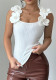 Women Flower Elegant Spring and Summer Knitting Tank Top