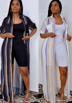 Women Sexy See-Through Mesh Breathable Casual Short-sleeved Shirt Dress Women Sexy See-Through Mesh Breathable Casual Short-sleeved Shirt Dress