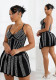 Women Beaded Sexy Sleeveless Suspender Bodycon Dress