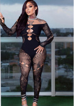 Women Sexy Off Shoulder Tight Fitting Jumpsuit