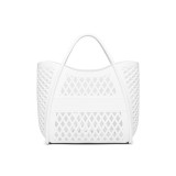 PVC Bag Shopping Basket Bag Bathing Washing Large Capacity Hollow Handheld Beach Bag